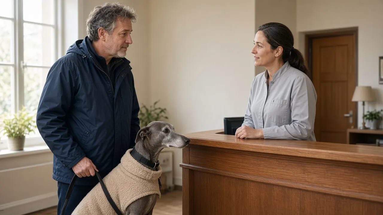 How to ask your vet about a paw print ahead of time