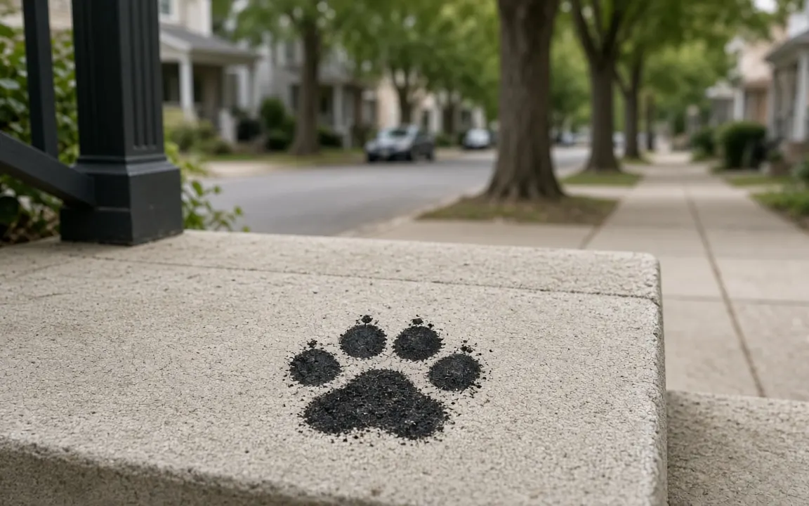 Paw print keepsakes in Bologna