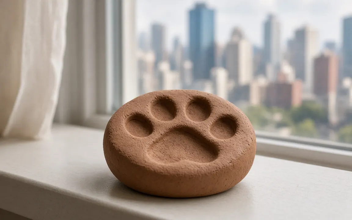 A paw print to keep, in Beijing
