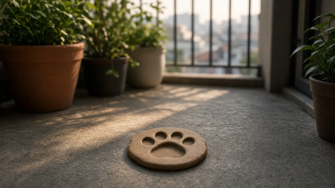 A pet at home in Beijing